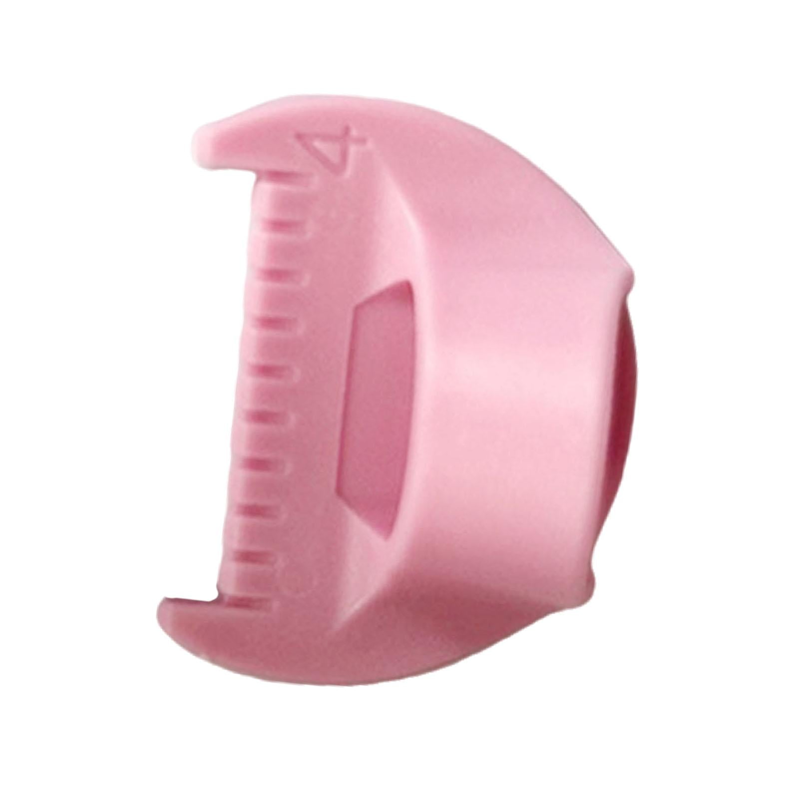 Magideal - Medidor De Costura Para Puntada De Canto, Guía De Costura, Plantilla De Costura, Portátil, Profesional, Bricolaje, Ergonómico Para Acolchado De Puntad 4 Mm Rosa