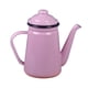 thumbnail image 4 of Tetera Esmaltada Para Té, Calentador De Agua Y Leche, Tetera Para El Hogar, Cocina, Exterior, Rosa, 4 of 5