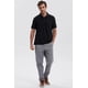 thumbnail image 4 of Polera Hombre Piqué Básica Lisa Negro - V, 4 of 4