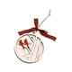 thumbnail image 3 of Lindo Colgante De Madera De Navidad Decoración De Navidad DIY Oranement Regalo De Navidad 2 Pájaros, 3 of 3