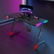 thumbnail image 2 of Escritorio Gamer profesional luces RGB 120cm Chic Home, 2 of 3