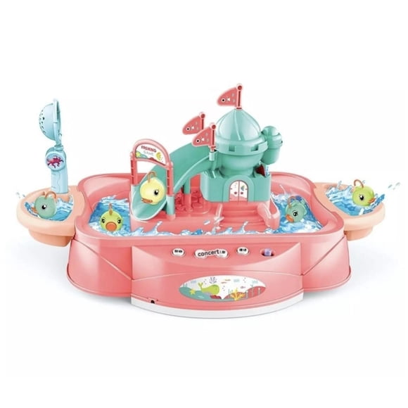 Juego De Pesca Infantil Con Agua Y Musica 3 En 1 Para Niños