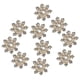 thumbnail image 1 of Botones De Flor De Perla De Diamante De Cristal Adorno Flatback H, 1 of 3