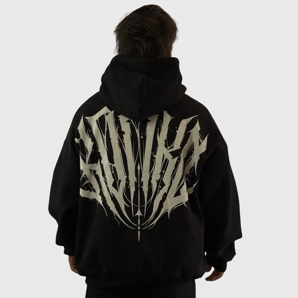 Poleron Canguro Wild Estampado Hard Hombre Konko