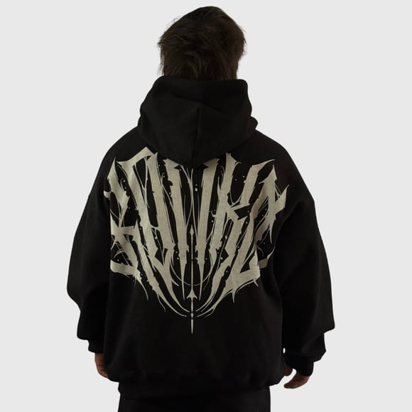 Poleron Canguro Wild Estampado Hard Hombre Konko