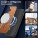 thumbnail image 5 of Magnetic Slim Case for iPhone Air with Camera Guard & Anti-Scratch Back Brown, 5 of 6