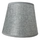thumbnail image 3 of Pantalla Para Lampara Repuesto Pantalla Vestido E27 19x26cm gris, 3 of 3