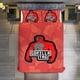 thumbnail image 2 of Red Camo Strong Gorilla Tag Comforter Set Soft 3 Pcs Twin Bedding Sets Thicken for All Season, 2 of 5