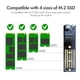 thumbnail image 5 of Carcasa Ssd M 2 Nvme (pcie) C2605 nvme Con Ventilador De Refrigeración, 5 of 8
