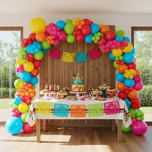 Kit De Guirnaldas Con Forma De Arco Con Forma De Arco Con Diseño De Kozee, Fiesta Mexicana