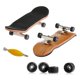 thumbnail image 1 of Patineta de dedo mini de madera de maple Lottoyday, negra, 1 of 7
