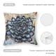 thumbnail image 5 of Plantas Suculentas Fundas de almohada de terciopelo con tema, regalos de funda de almohada, decoración para el hogar, cojín de lanzar, regalo de cumpleaños para fans y parejas.50*50cm., 5 of 6