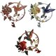 thumbnail image 3 of 3pcs Metal Bird Wall Sculptures Art Colgadores De Arte Interior Al Aire Libre Decors, 3 of 5