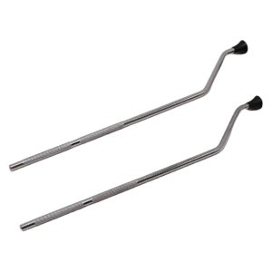 Bothyi - 2 Uds Piso Tom Pierna Antideslizante Metal Tambor Accs Diy Piezas De Instrumentos De Percusión