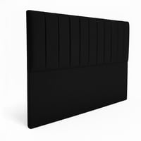 Lore - Respaldo 2 Plazas Líneas Tubular / Negro Lino