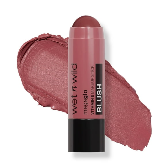 Maquillaje en barra mojado como loco Mega Glo Say It Ain't Rose