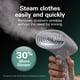 thumbnail image 4 of Vaporizador portátil de ropa Hamilton Beach 1200 W 400 ml gris y azul, 4 of 8
