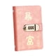 thumbnail image 1 of Binder De Ahorro De Dinero Compacto Con Cerradura Combinada Con 100 Piezas En Efectivo Envueltos Rosa, 1 of 5