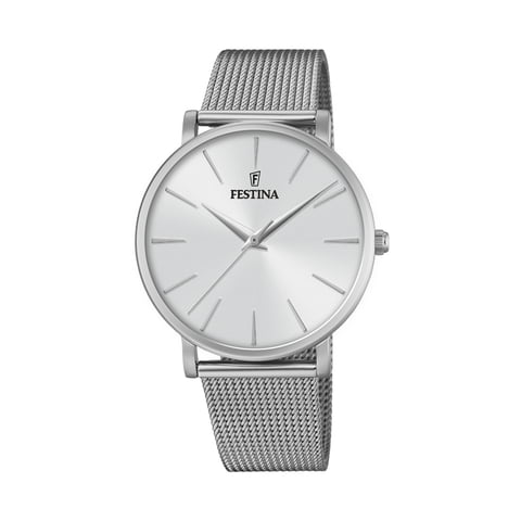 Reloj F20475/1 Festina Plateado Mujer Boyfriend Collection