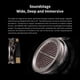 thumbnail image 3 of Auriculares Aune AR5000 para audiófilos de alta resolución de tamaño completo con la parte trasera abierta, 3 of 6