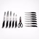 thumbnail image 3 of Oster Set De Cuchillos Lindbergh Acero 14 Piezas Inox Negro, 3 of 11