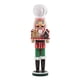 thumbnail image 4 of Figura De Cascanueces De Madera, Juguete Artesanal De 14 Pulgadas Para Chimenea, Decoración Festiva, Estilo C, 4 of 5