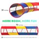 thumbnail image 4 of Juguete extragrande Play Tunnel Playz para niños de 1 a 3 años, 4 of 7