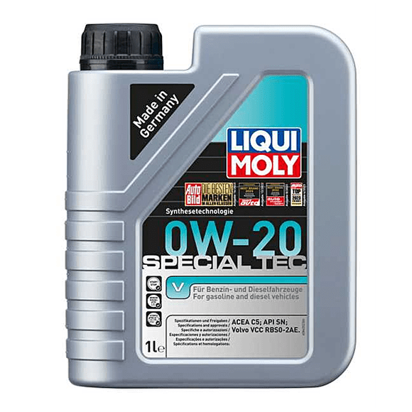 Aceite Liqui Moly Special Tec V 0W-20 1 lt