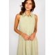 thumbnail image 2 of Vestido Largo Camisero Pamela Verde verde M, 2 of 5