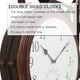 thumbnail image 3 of RELOJ DE PARED BESTIME 25 cm Doble Cara Metal Antiguo Rojo, 3 of 5