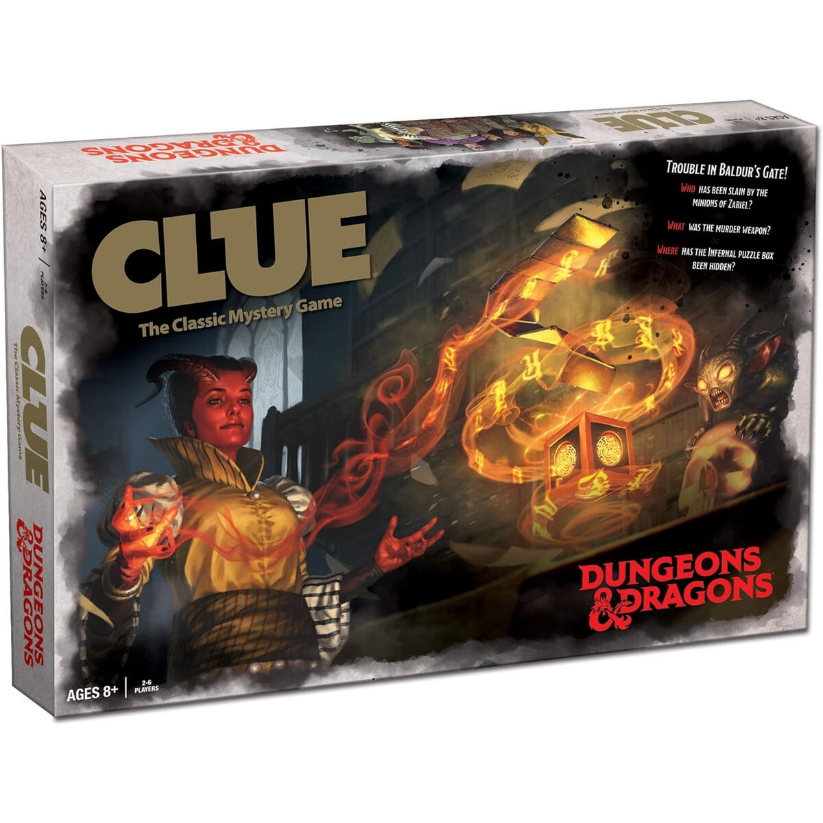 Hasbro - Juego De Mesa Clue Dungeons Dragons 26 Jugadores