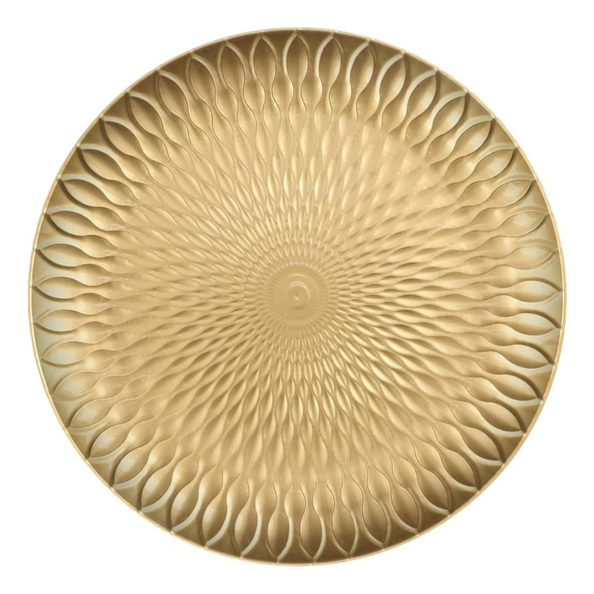 Genérico - Set 2 Plato Base Mesa Elegante Decorativo 30cm Jhn