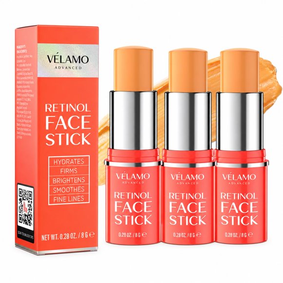 Barra facial VELAMO ADVANCED 8 g 3 uds Retinol anti‑edad