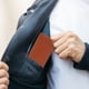 thumbnail image 5 of Cartera minimalista de bolsillo frontal, cartera delgada, tarjetero, 5 of 5