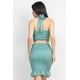 thumbnail image 3 of Conjunto de Top Corto con Cuello Halter y Falda, 3 of 5