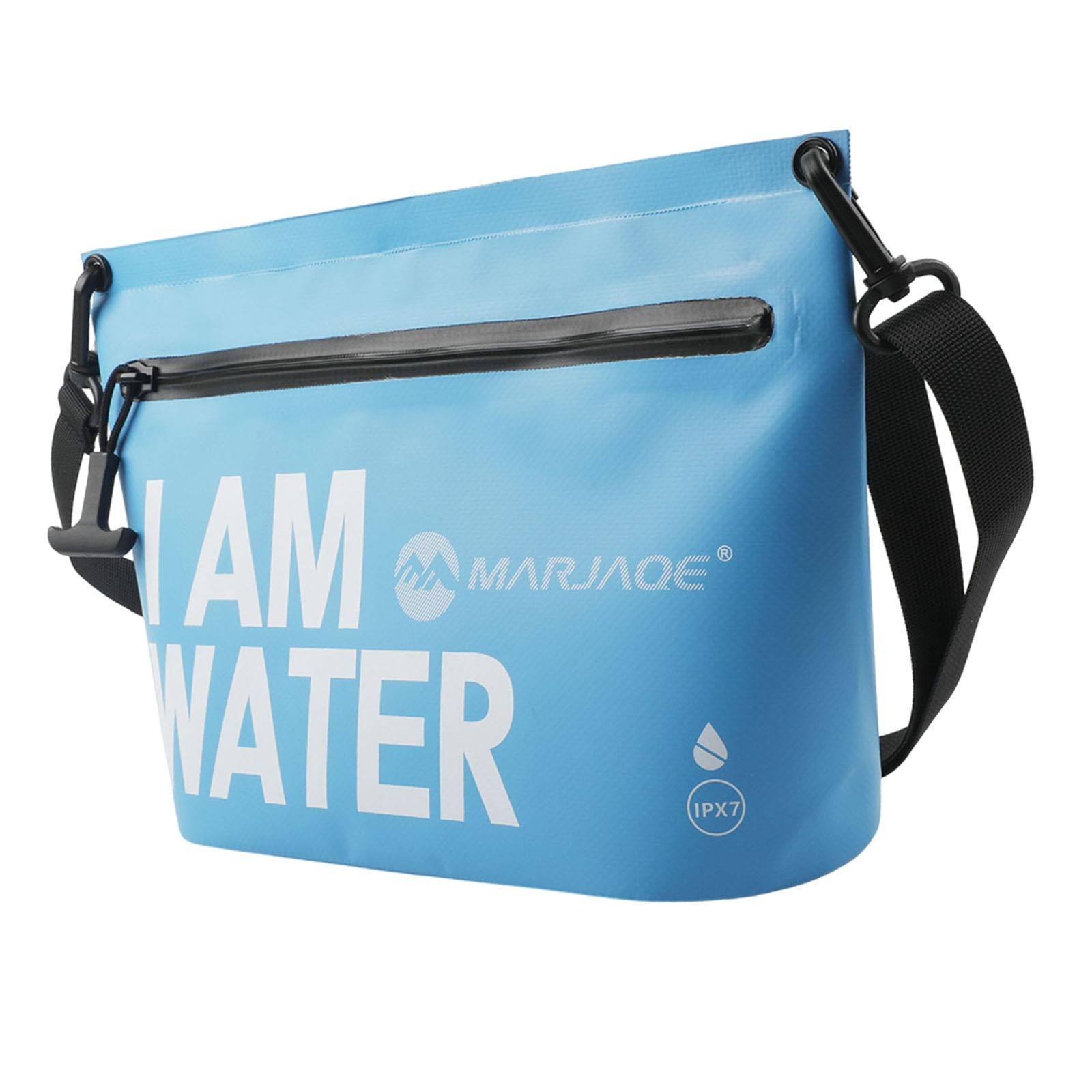 Magideal - Bolsa Impermeable Seca, Bolso Bandolera Impermeable, Bolso De Mano Para Mujer Y Hombre, Para Playa, Natación, Deportes Acuáticos, Camping, Senderismo. Azul