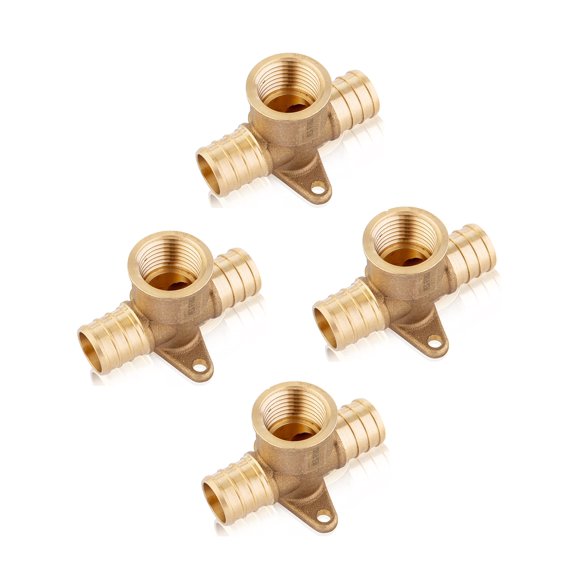 Conector en T PEX EFIELD 3/4" x 1/2" NPT - Pack de 4