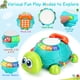 thumbnail image 3 of Juguete musical Turtle para bebés BQU de 6 a 12 meses con luz y sonido, 3 of 6