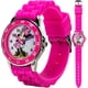 thumbnail image 1 of Reloj Accutime Minnie Mouse para niños analógico Time-Teacher, rosa, 1 of 6
