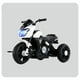 thumbnail image 1 of Moto Niño Antivuelco A Bateria Recargable Luz Y Sonido Blanca, 1 of 5