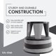 thumbnail image 2 of Taburete Cramer Kik Step Step Steel con dos escalones de 160 kg de capacidad, color gris, 2 of 7