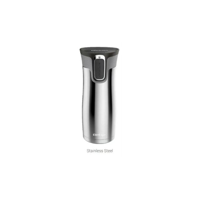 Contigo. - Vaso Térmico Contigo Mug Westloop 473 Ml 16 Oz Color Plateado