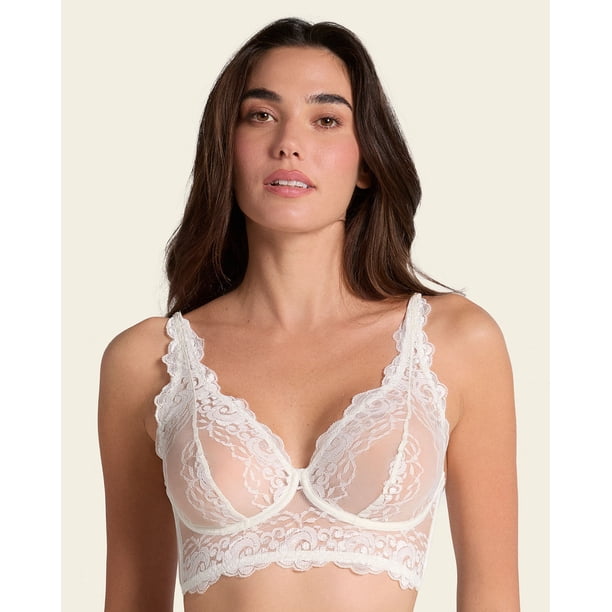 Sostén tipo Bralette en Encaje y Transparencias 011967