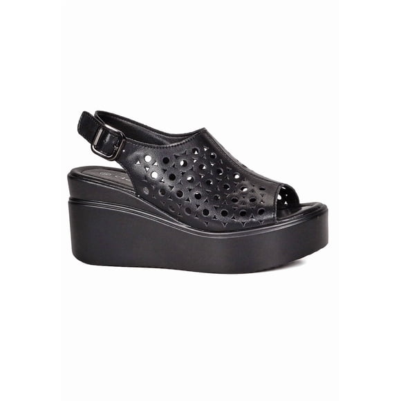 Sandalia Cuero Ankara Negro