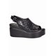 thumbnail image 1 of Sandalia Cuero Ankara Negro, 1 of 5