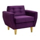 thumbnail image 2 of Sofa Bote 1c Felpa 01 Morado, 2 of 6