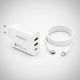 thumbnail image 1 of Cargador Rápido 38w 3 Puertos Y Cable Compatible Con iPhone, 1 of 5