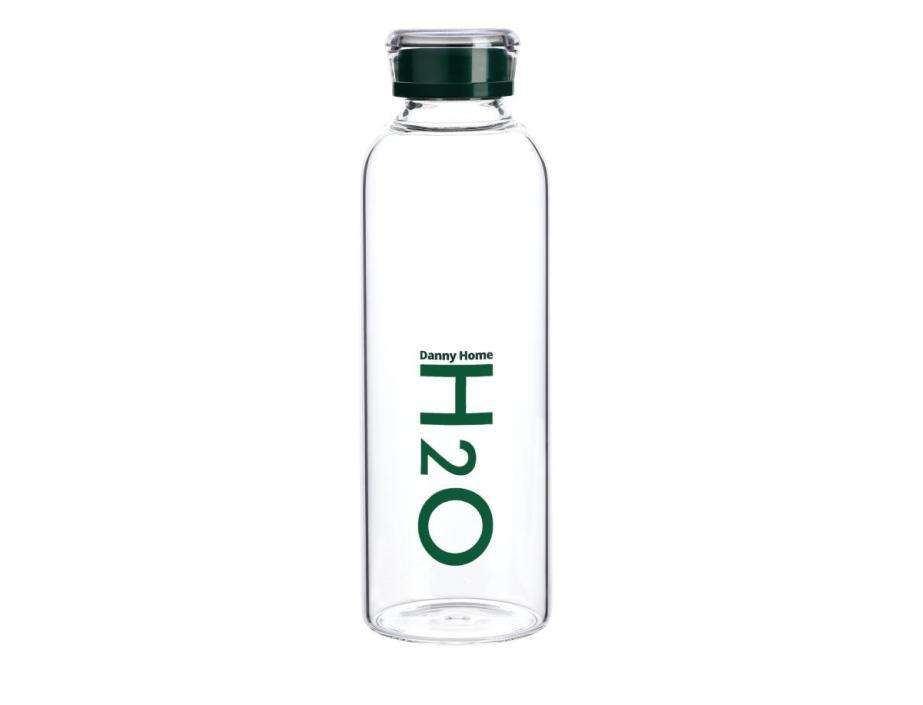 Oem - Termo Agua Botella Agua Vaso Vidrio H2O 750Ml 2