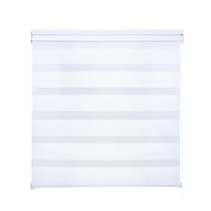 Mashini - Cortina Roller Zebra 120X250 Blanco