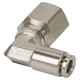 thumbnail image 1 of Conector VIAIR 1/4 NPT(H) a Manguera 1/4 con Codo Giratorio de 90° (2 Piezas), 1 of 1